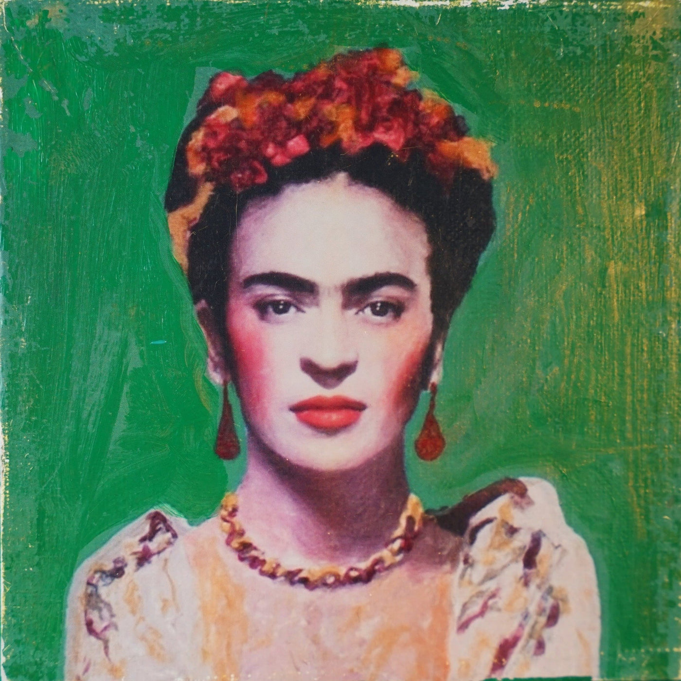 Frida Kahlo On Canvas - Maral Kunst Jewelry