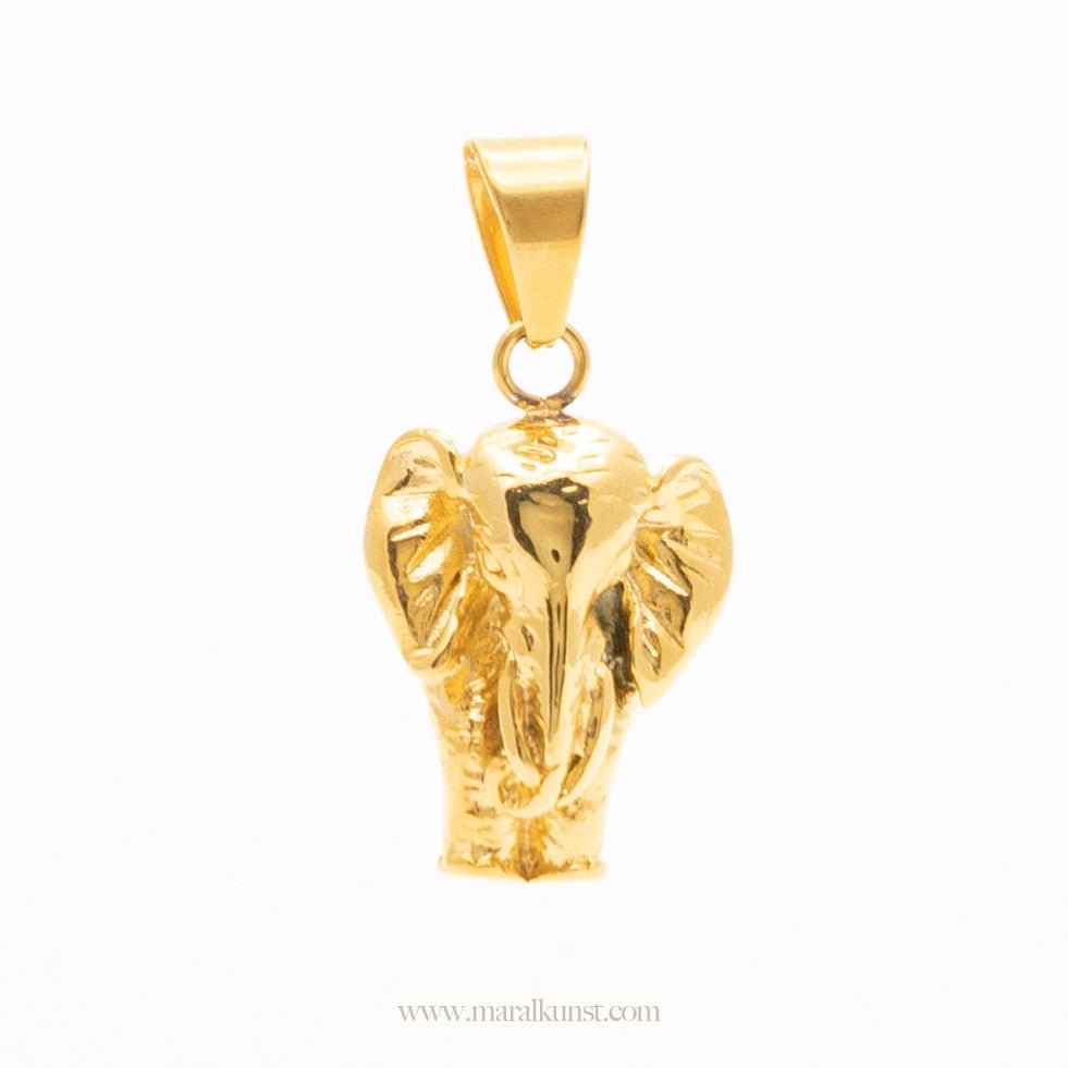 Good Fortune Elephant Pendant - Maral Kunst Jewelry
