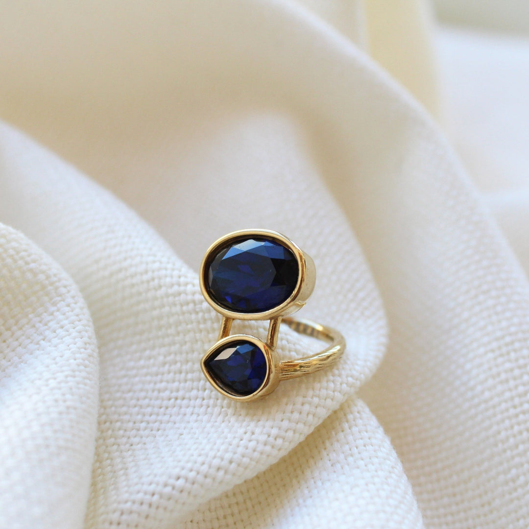 Gold Plated New Ring - Maral Kunst Jewelry