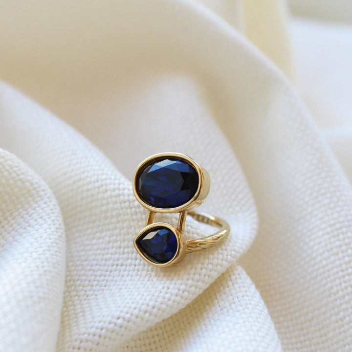 Gold Plated New Ring - Maral Kunst Jewelry