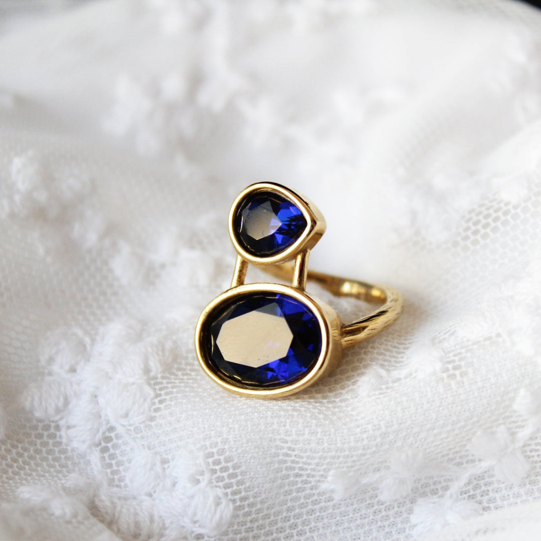 Gold Plated New Ring - Maral Kunst Jewelry