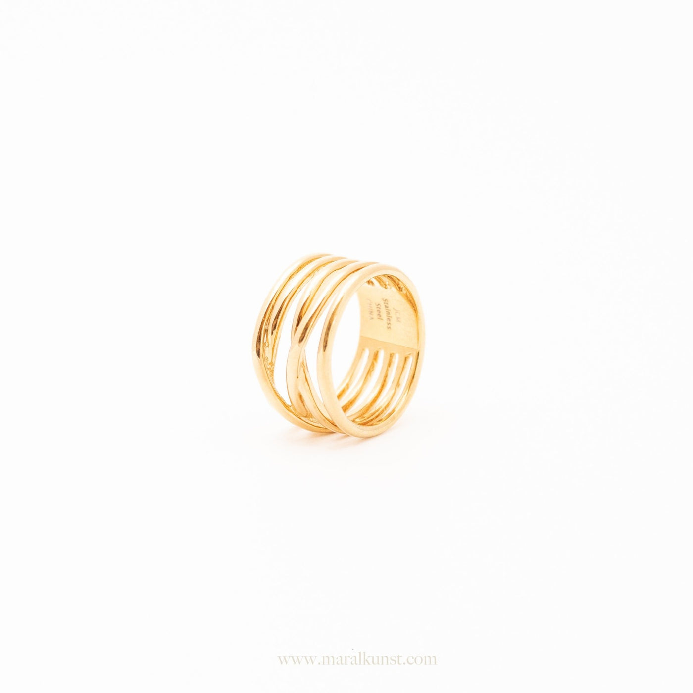 Hazel Intertwined Entwined Ring - Maral Kunst Jewelry