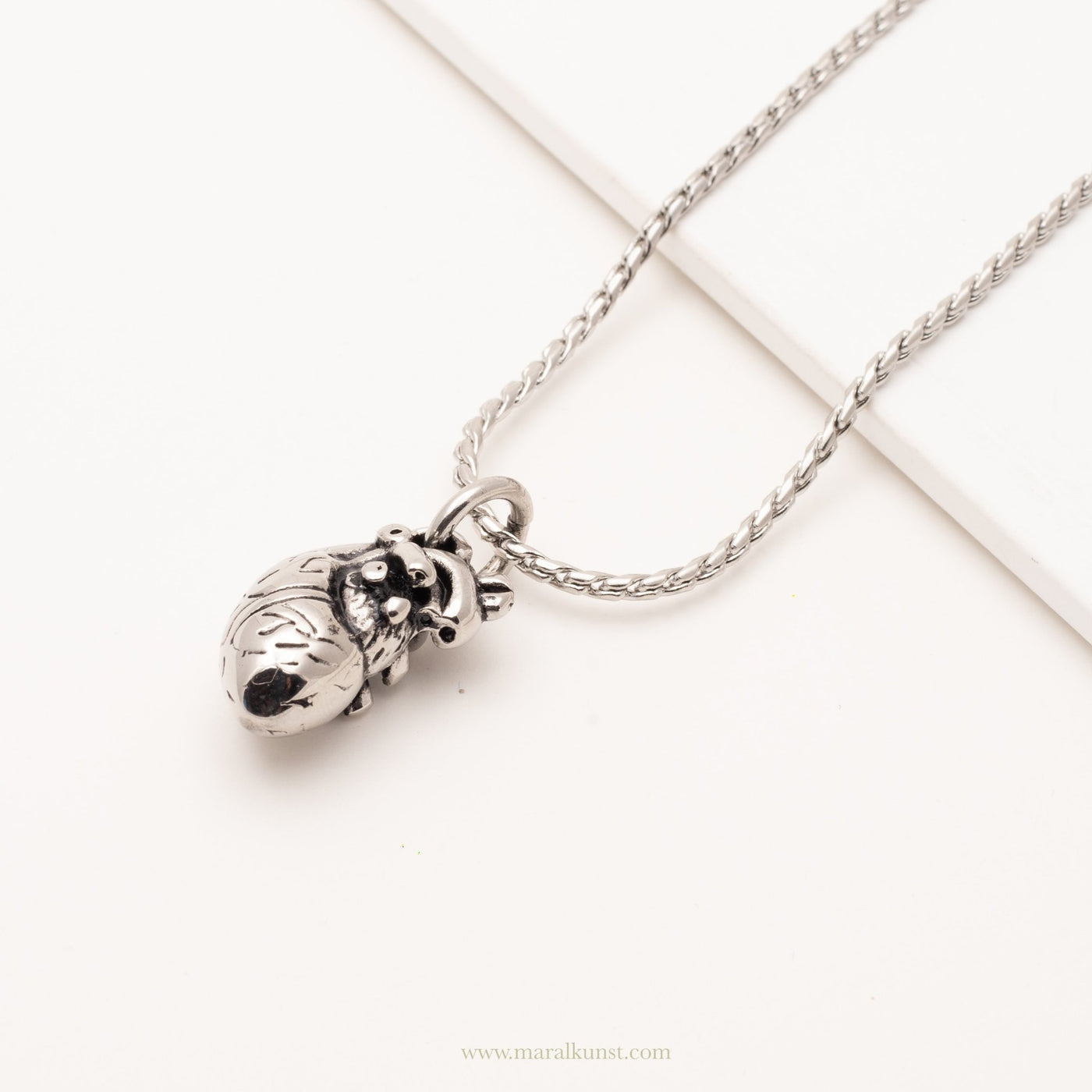 Heart Stainless Steel Necklace - Maral Kunst Jewelry