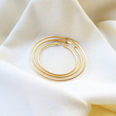 Fashion Hoops Earrings in Gold - Maral Kunst Jewelry