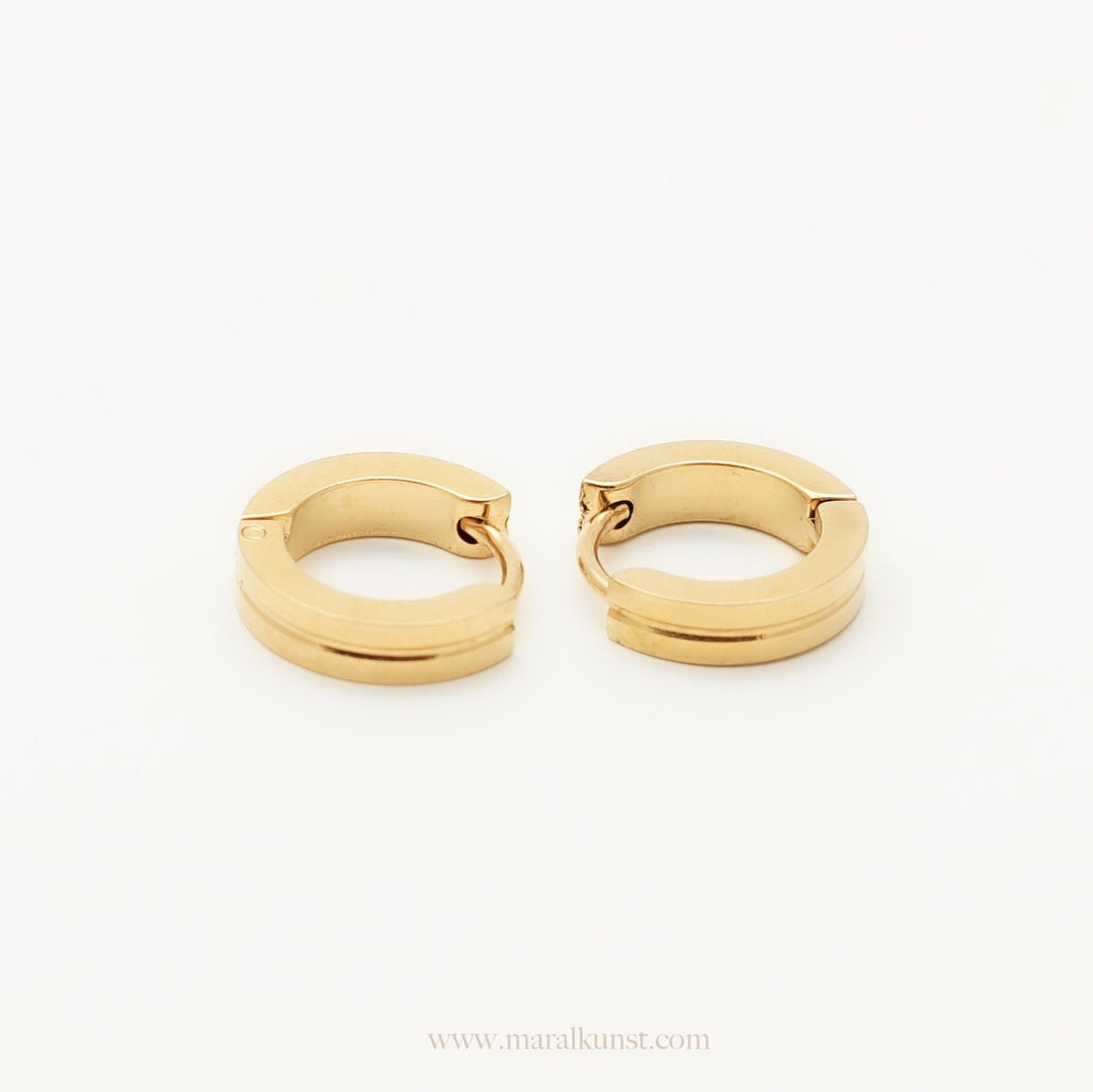 Hope Hoop Earrings - Maral Kunst Jewelry