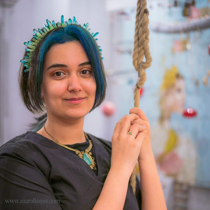 Ice queen Tiara - Maral Kunst Jewelry