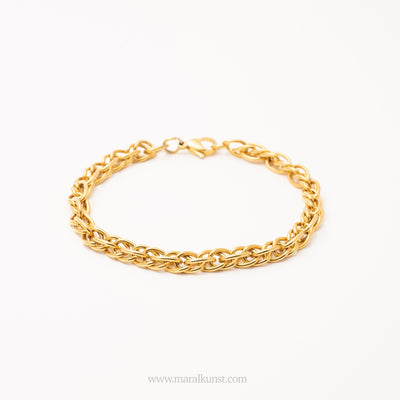 Lane Gold Chain Bracelet - Maral Kunst Jewelry