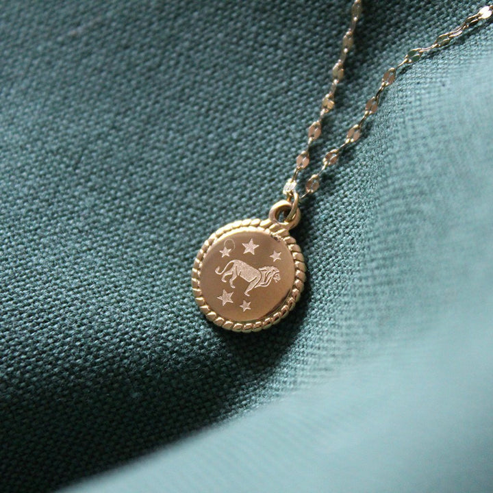 Leo Constellation Zodiac Necklace - Maral Kunst Jewelry