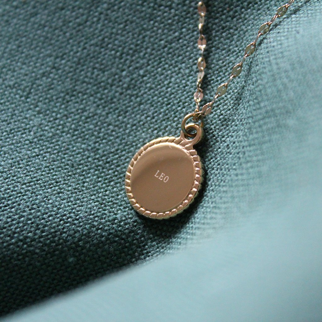 Leo Constellation Zodiac Necklace - Maral Kunst Jewelry
