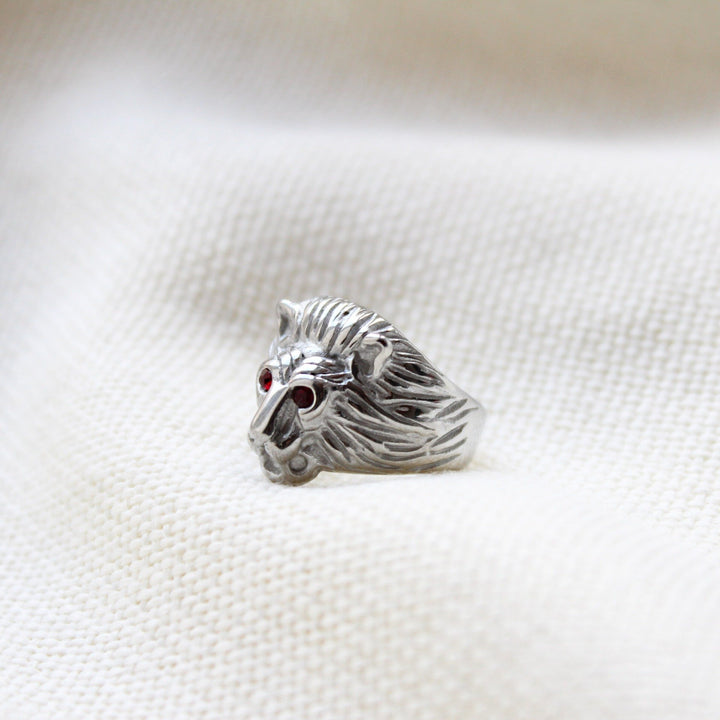 Lion Head Vintage Ring - Maral Kunst Jewelry