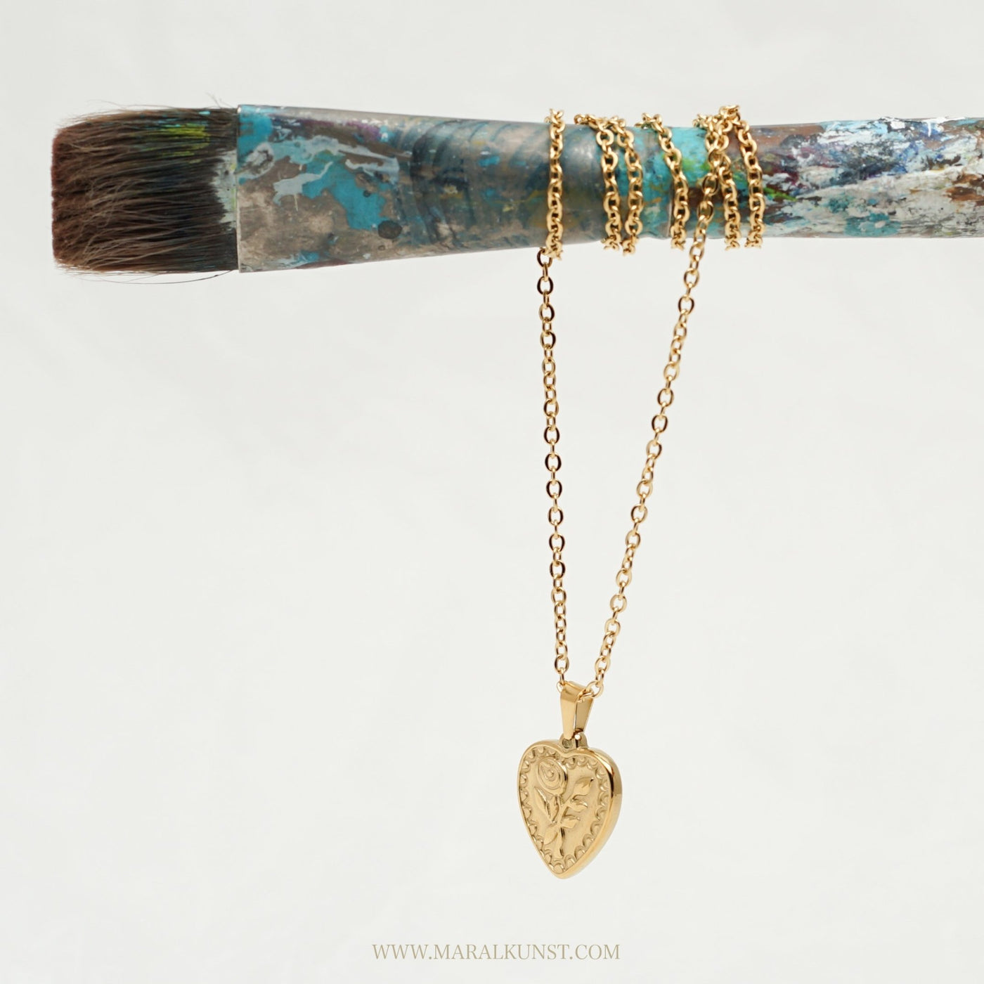 Love At First Sight Flower Necklace - Maral Kunst Jewelry