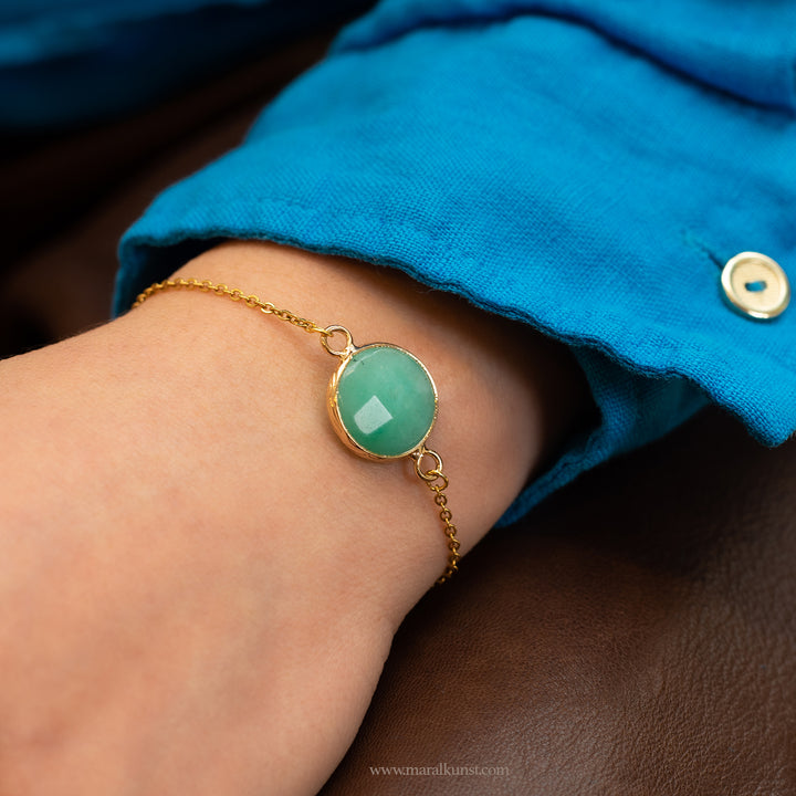 Maral Amazonite healing gem bracelet