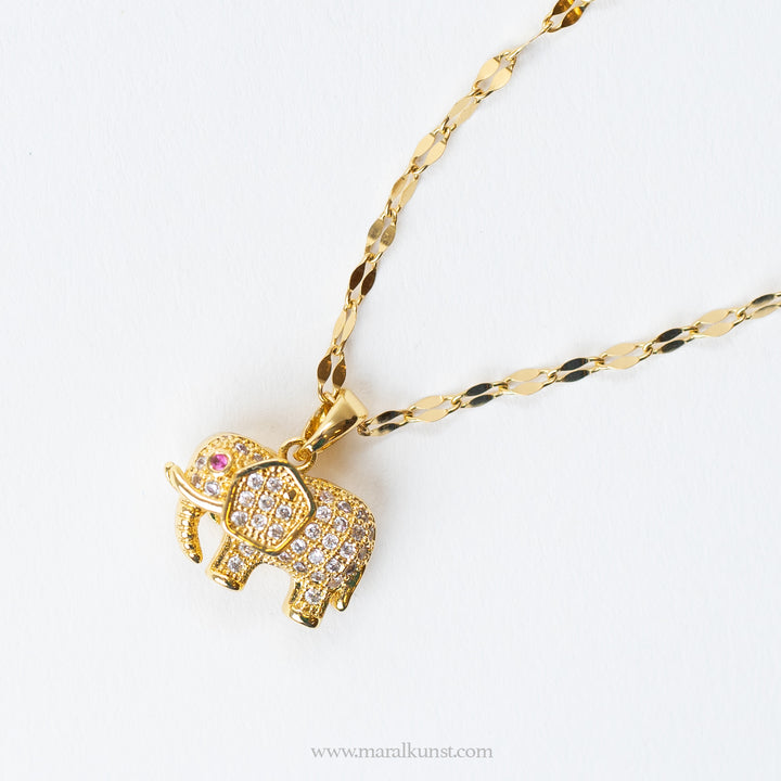 Elephant necklace