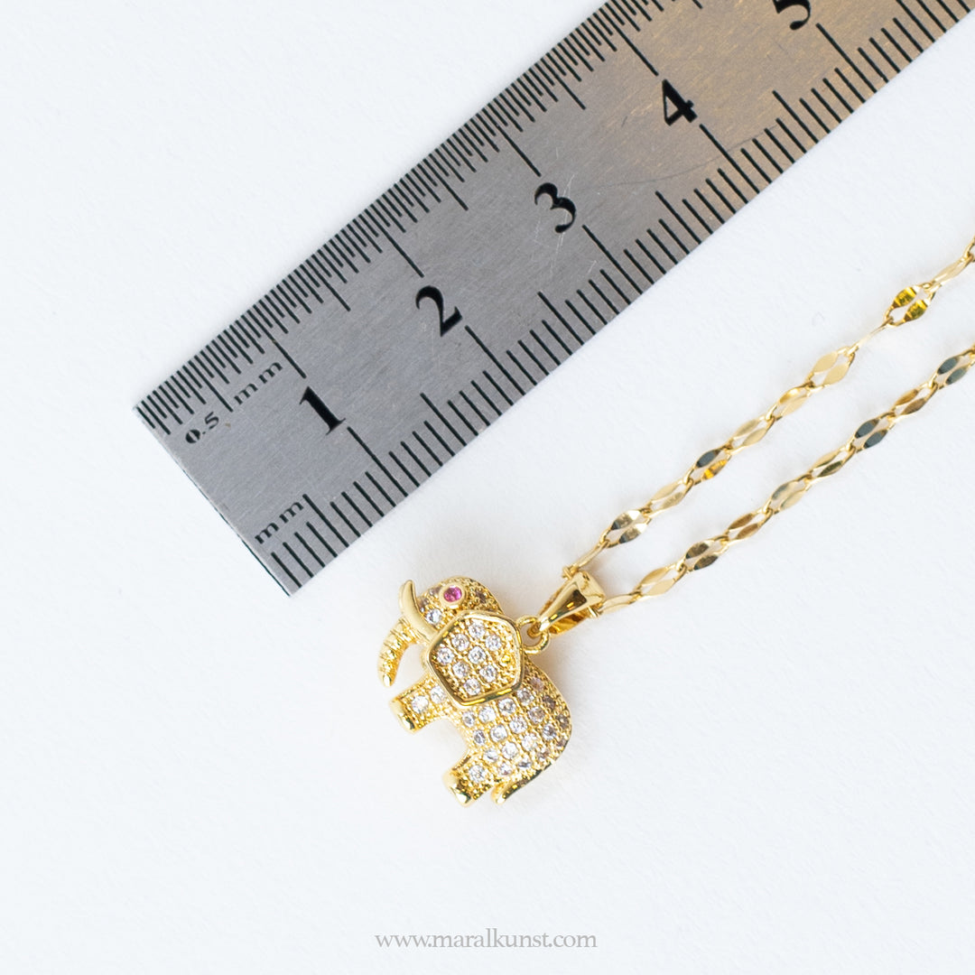 Elephant necklace