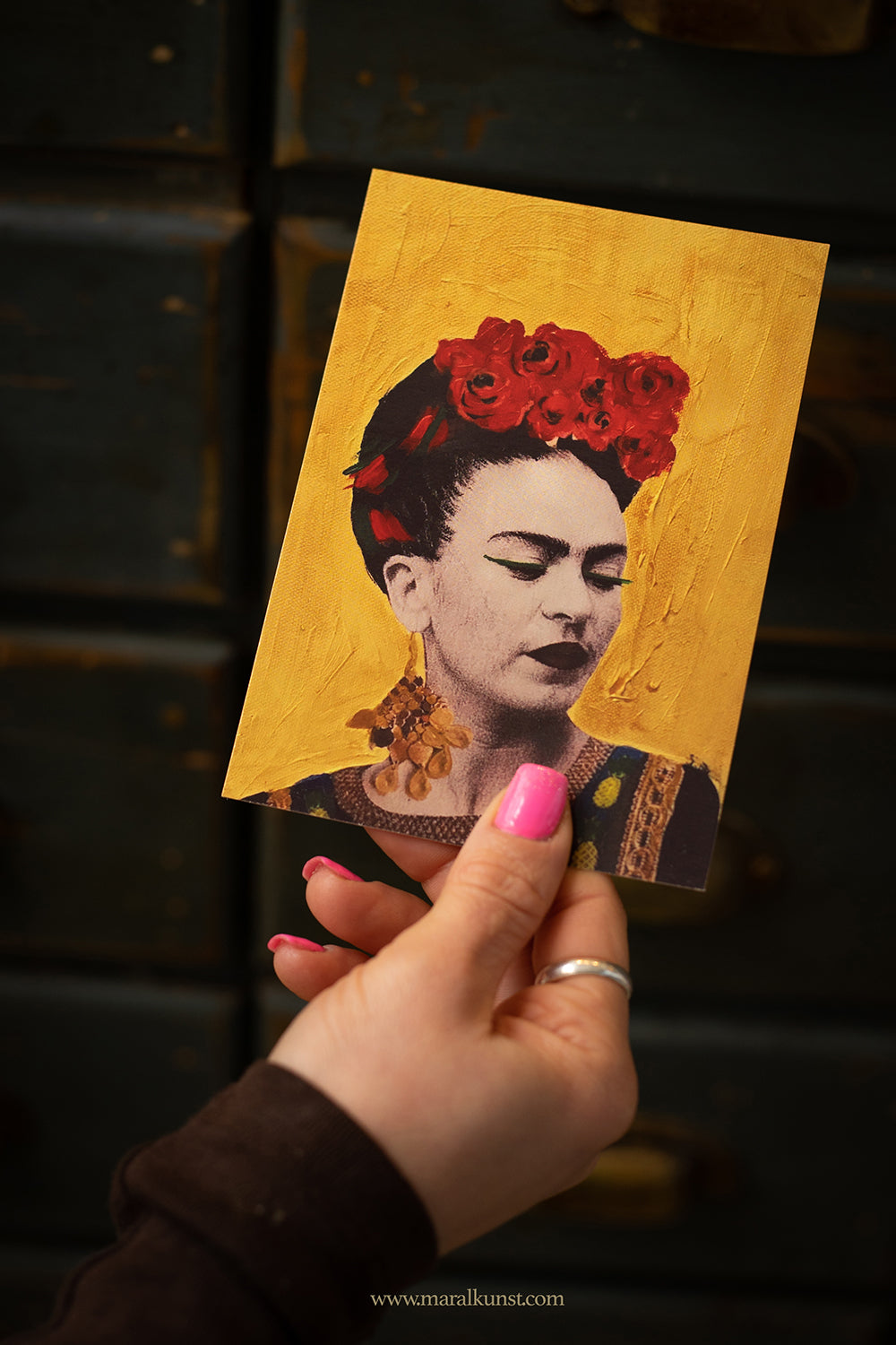 Postcard size 10x15 from Maralkunst original