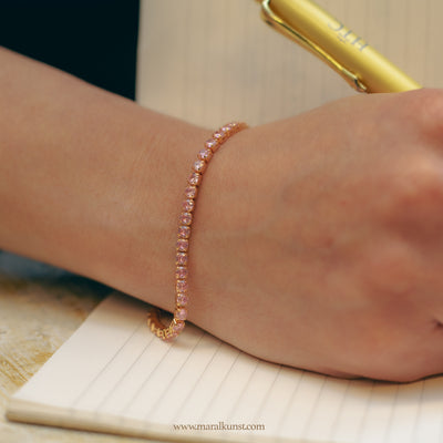 Pink Crystal bracelet