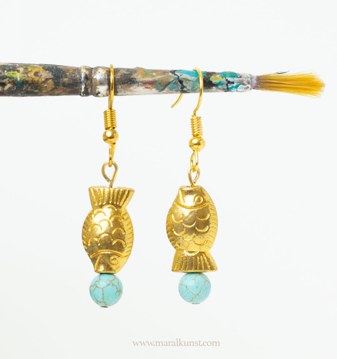 Ahoo Aqua Fish Earrings