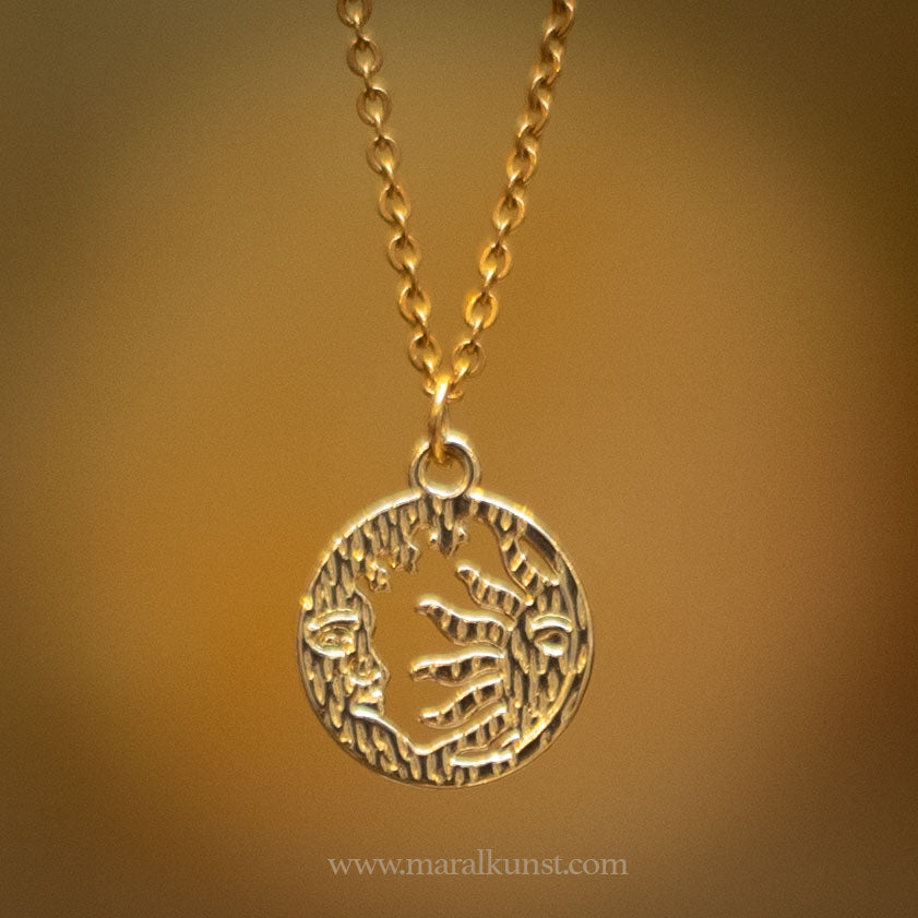 The Moon and Sun necklace
