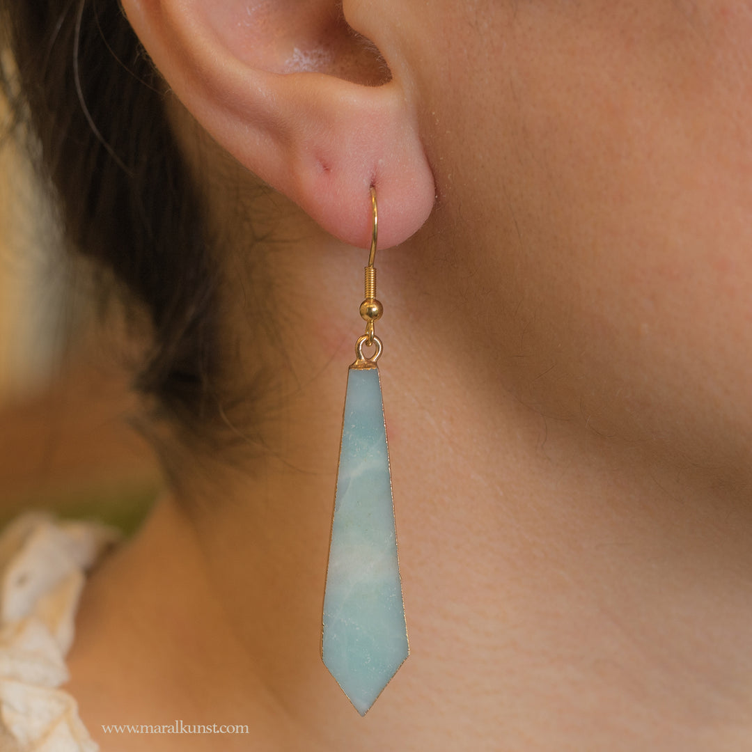 Maral Amazonite earrings