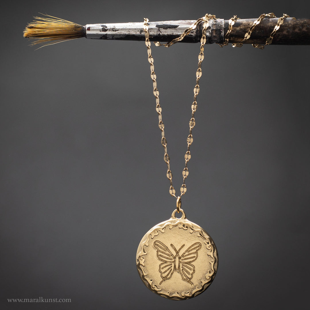 Butterfly necklace
