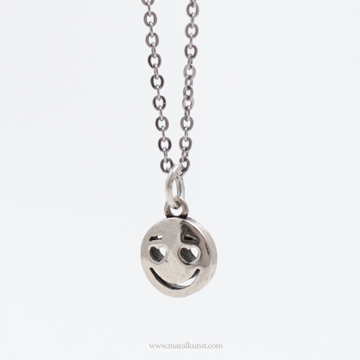 Smiley face necklace