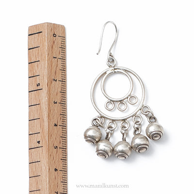 Dangle Mexican handmade 925 silver earrings