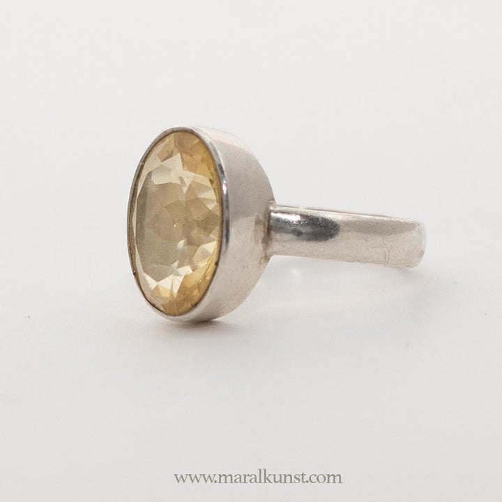 Maral premium Tibetan Citron 925 Silver ring
