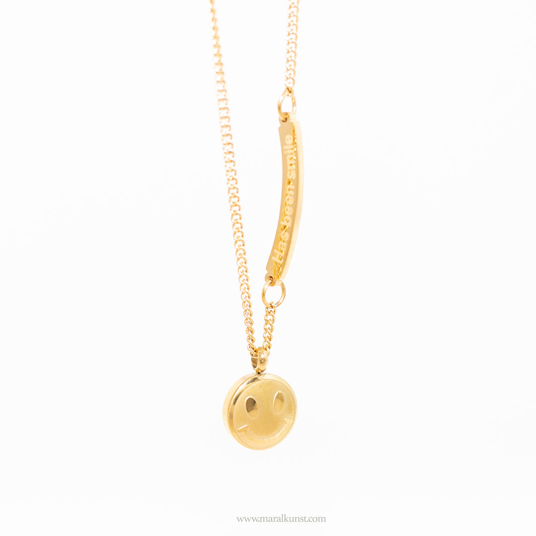 Maral Smile emoji  Necklace