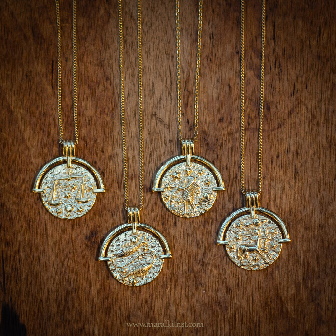 Taurus Earth Sign Necklace