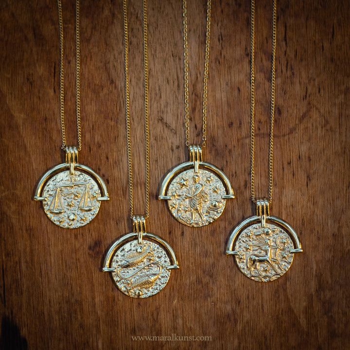 Taurus Earth Sign Necklace
