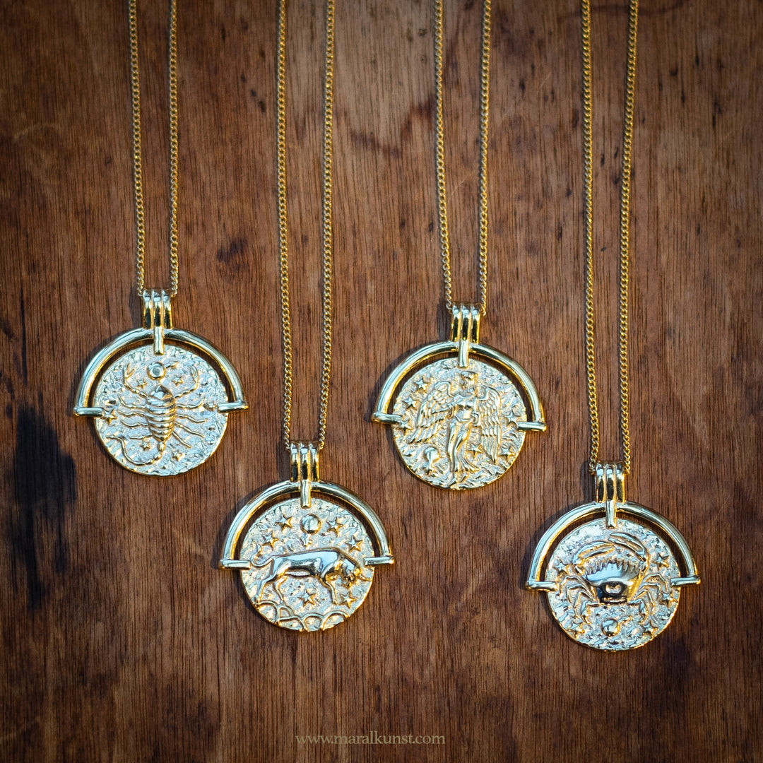 Taurus Earth Sign Necklace