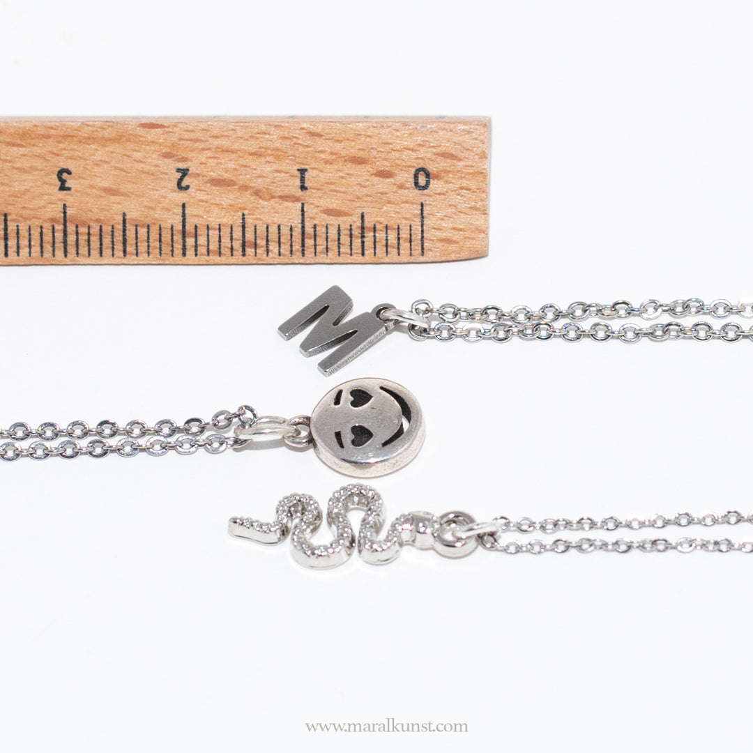Smiley face necklace