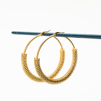 Unique Gold-Plated Earrings