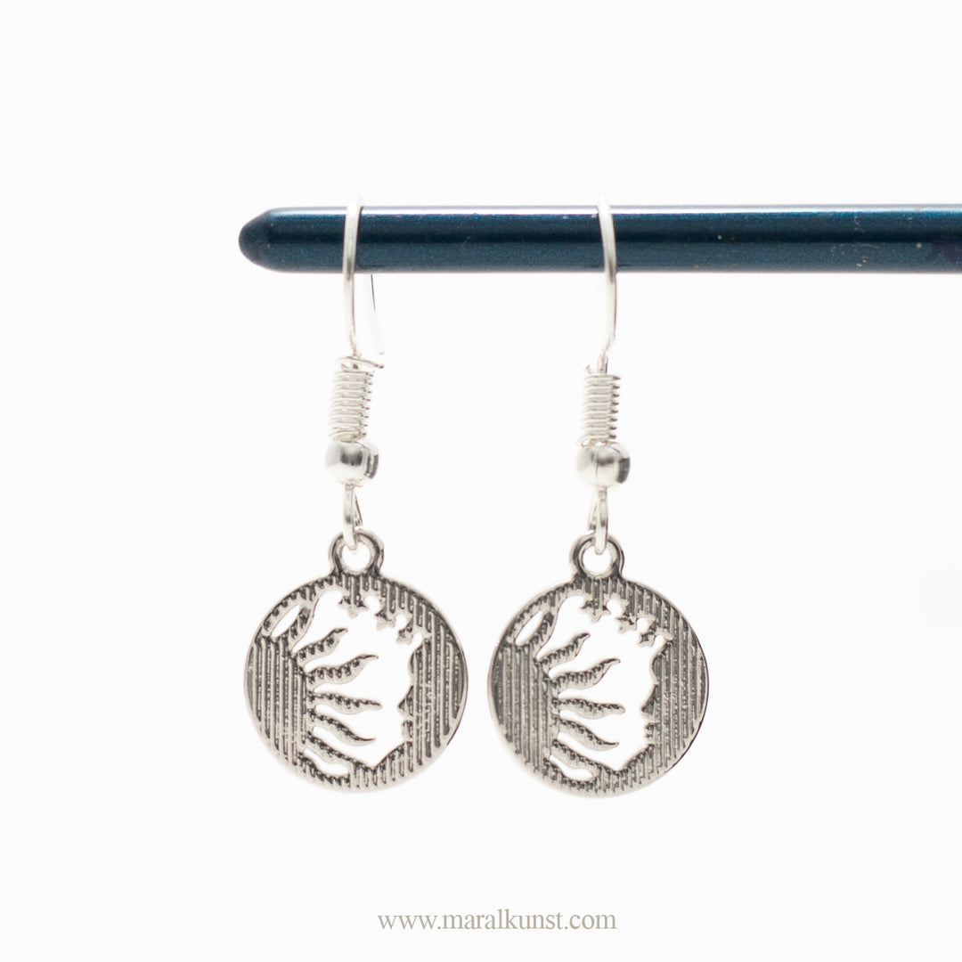 Maral  Moon and Sun earrings