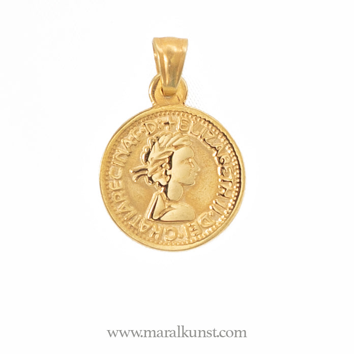 Chatrina gold plated pendant