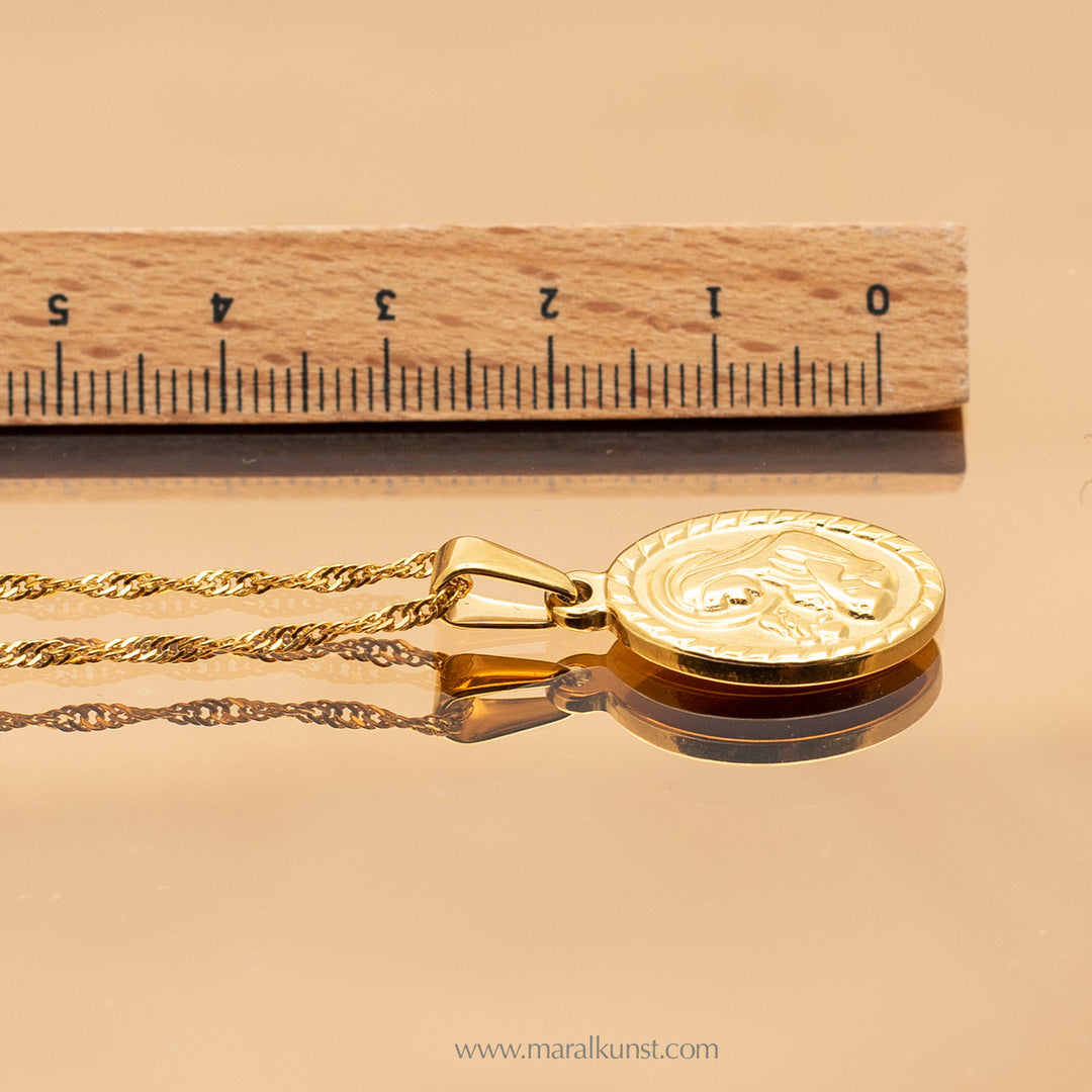 Mary and Jesus necklace