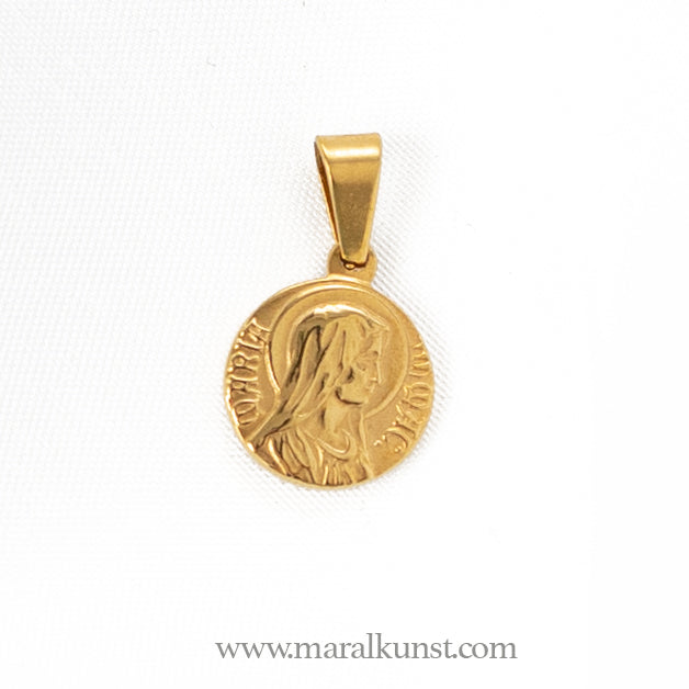 Maria gold plated pendant