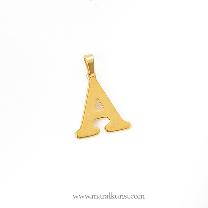 A letter pendant