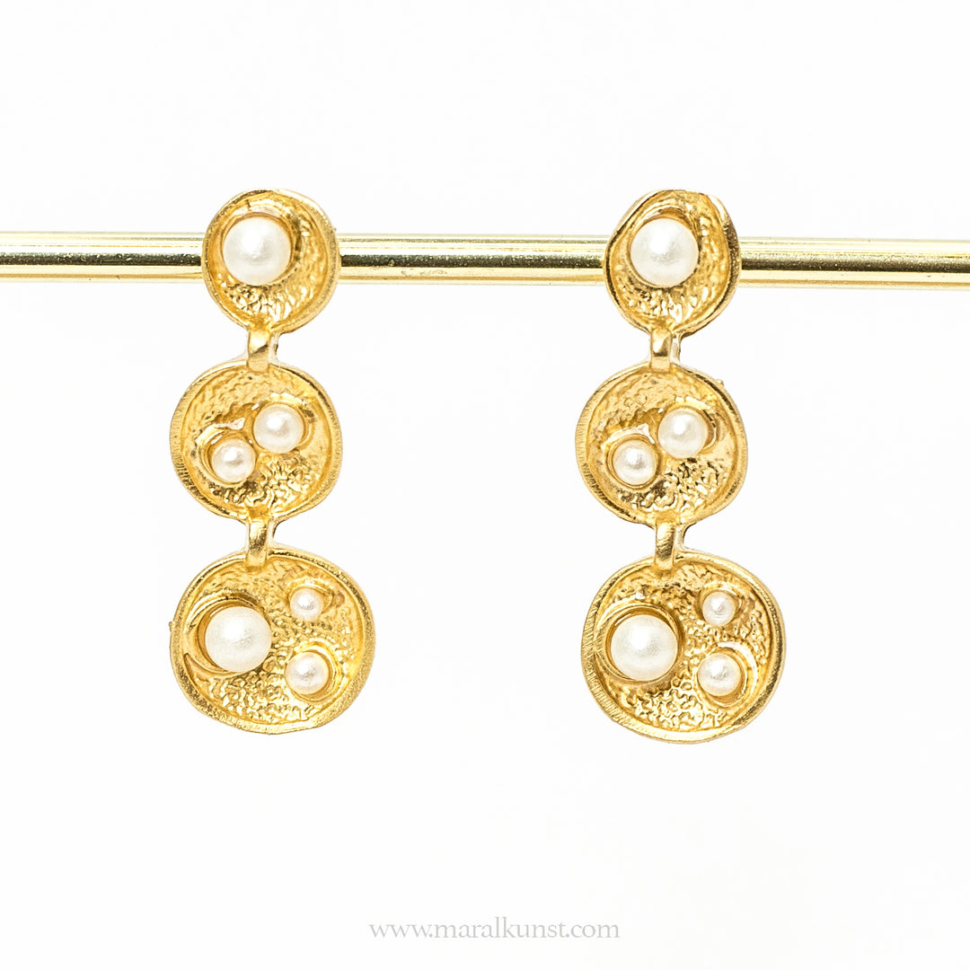 Turkish Pearl nuts earrings