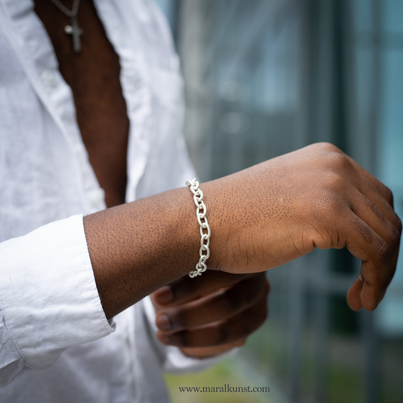 Chain 925 silver bracelet