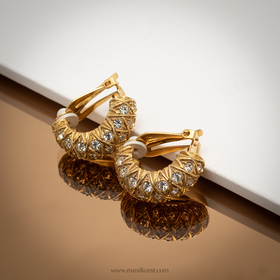 Turkish clips earrings