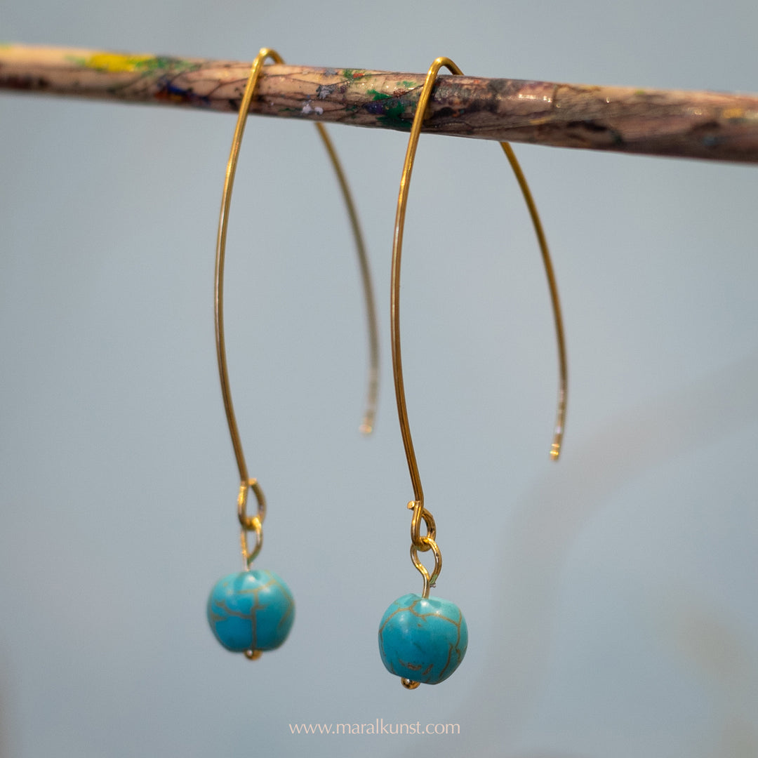 Maral  Turquoise  drop earrings