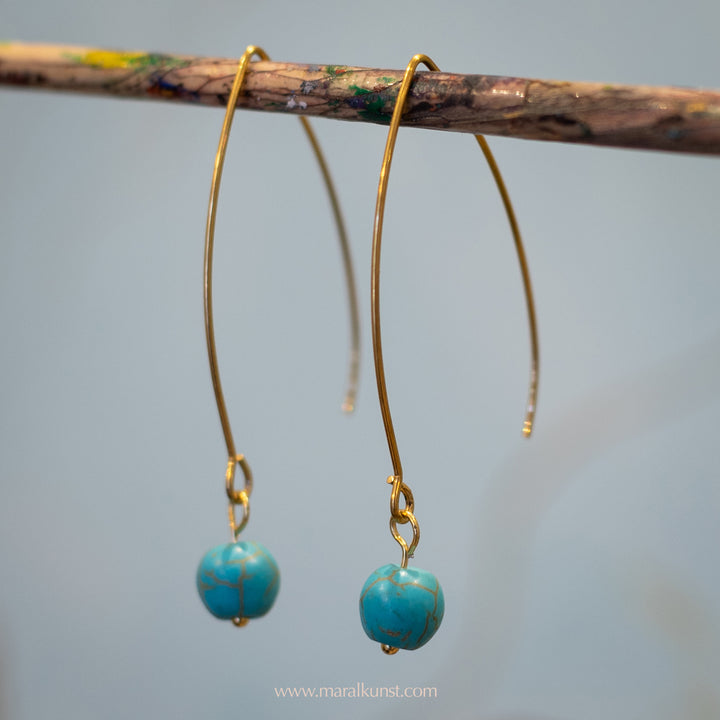 Maral  Turquoise  drop earrings