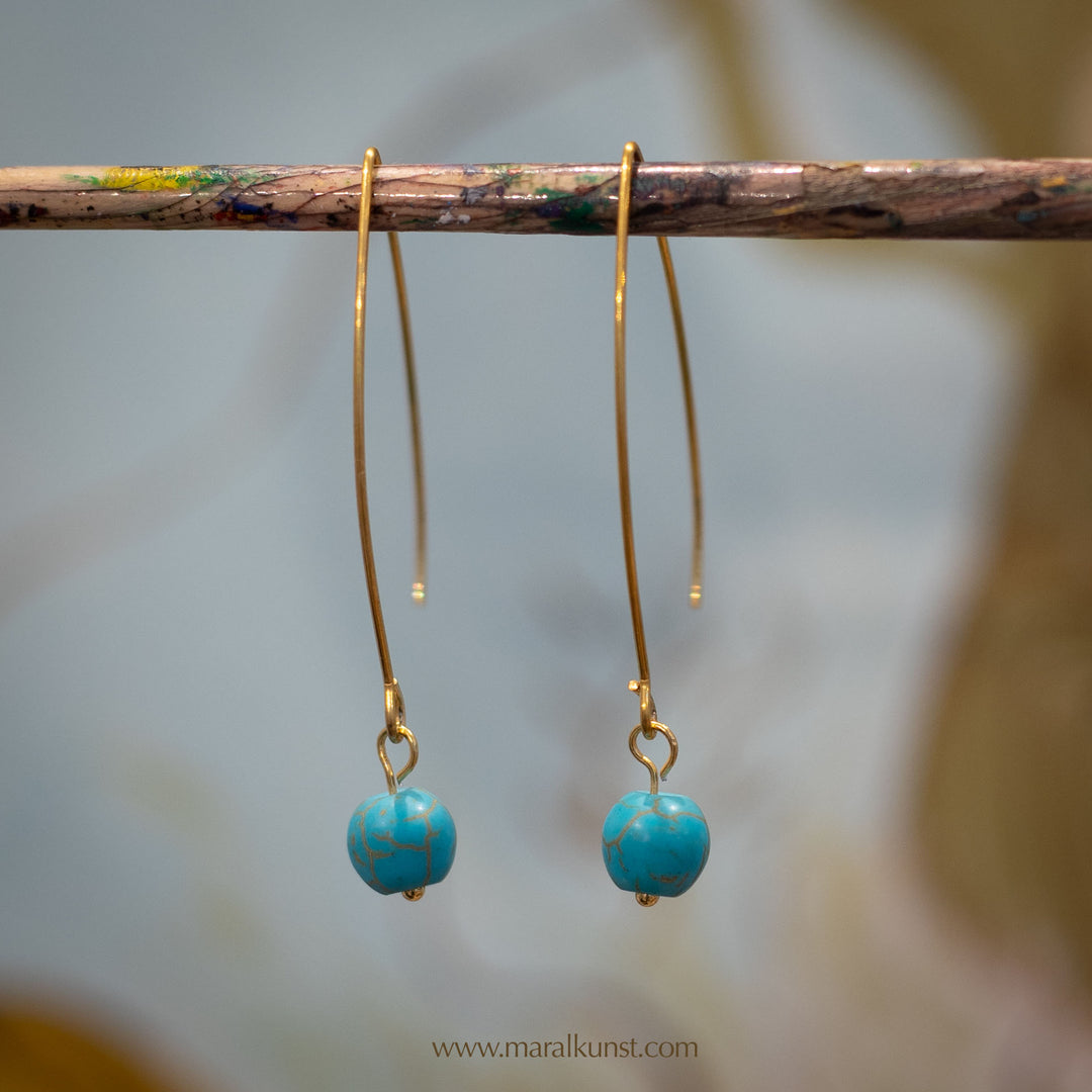 Maral  Turquoise  drop earrings
