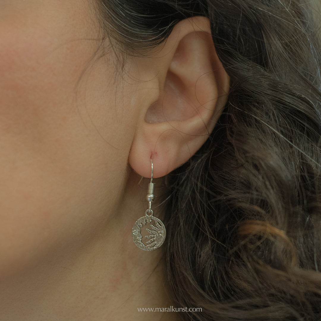Maral  Moon and Sun earrings