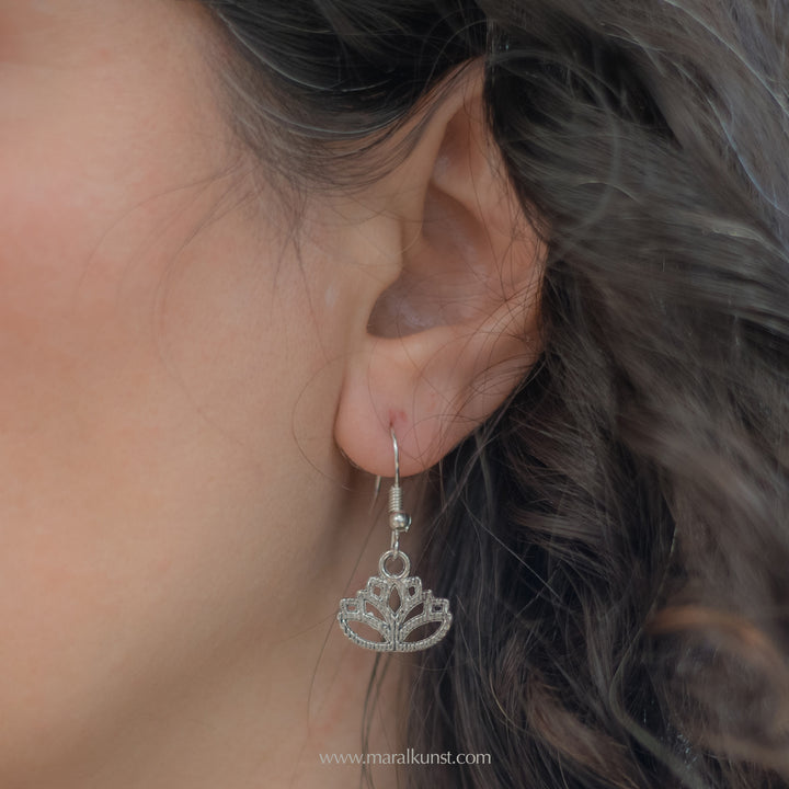 Ahoo lotus earrings