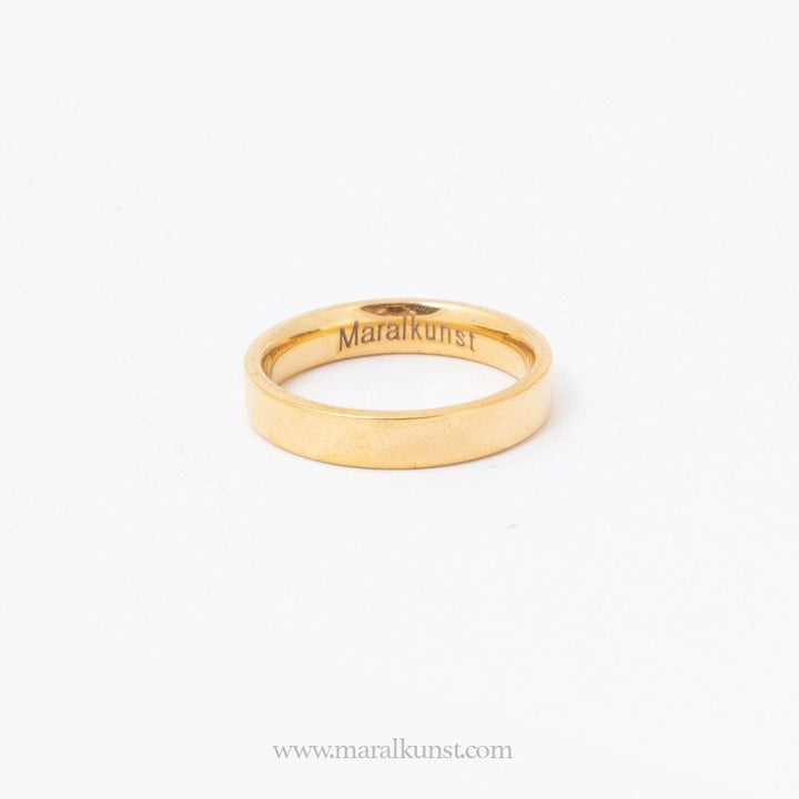 Maral Classic Band Wedding Ring pvd stainlessteel