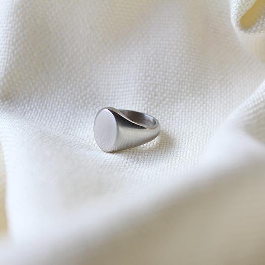 Matt Delicate Gold Plated Ring - Maral Kunst Jewelry