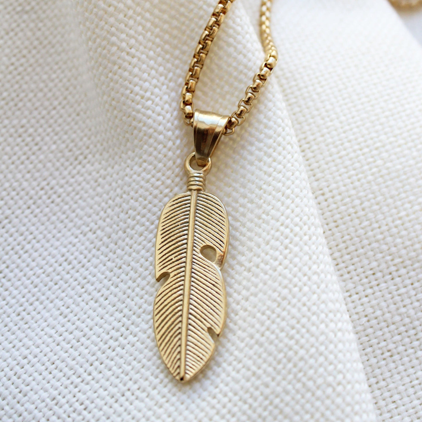 Medium Leaf Anhang - Maral Kunst Jewelry