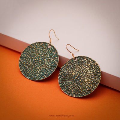 Patinated brass - Maral Kunst Jewelry